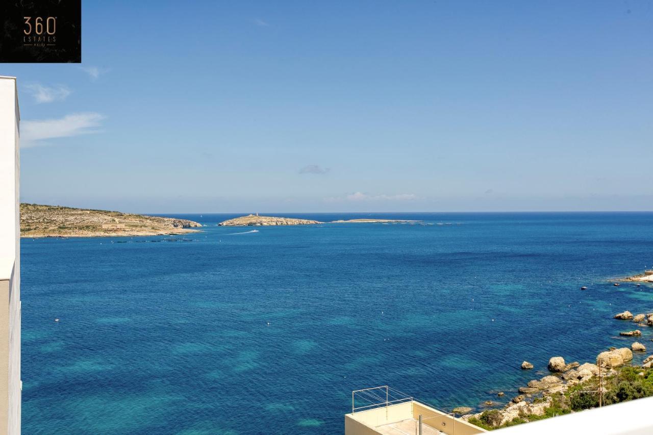 Lux Sea Front Penthouse With Breathtaking Views In St Pauls By 360 Estates Lejlighed San Pawl il-Baħar Eksteriør billede