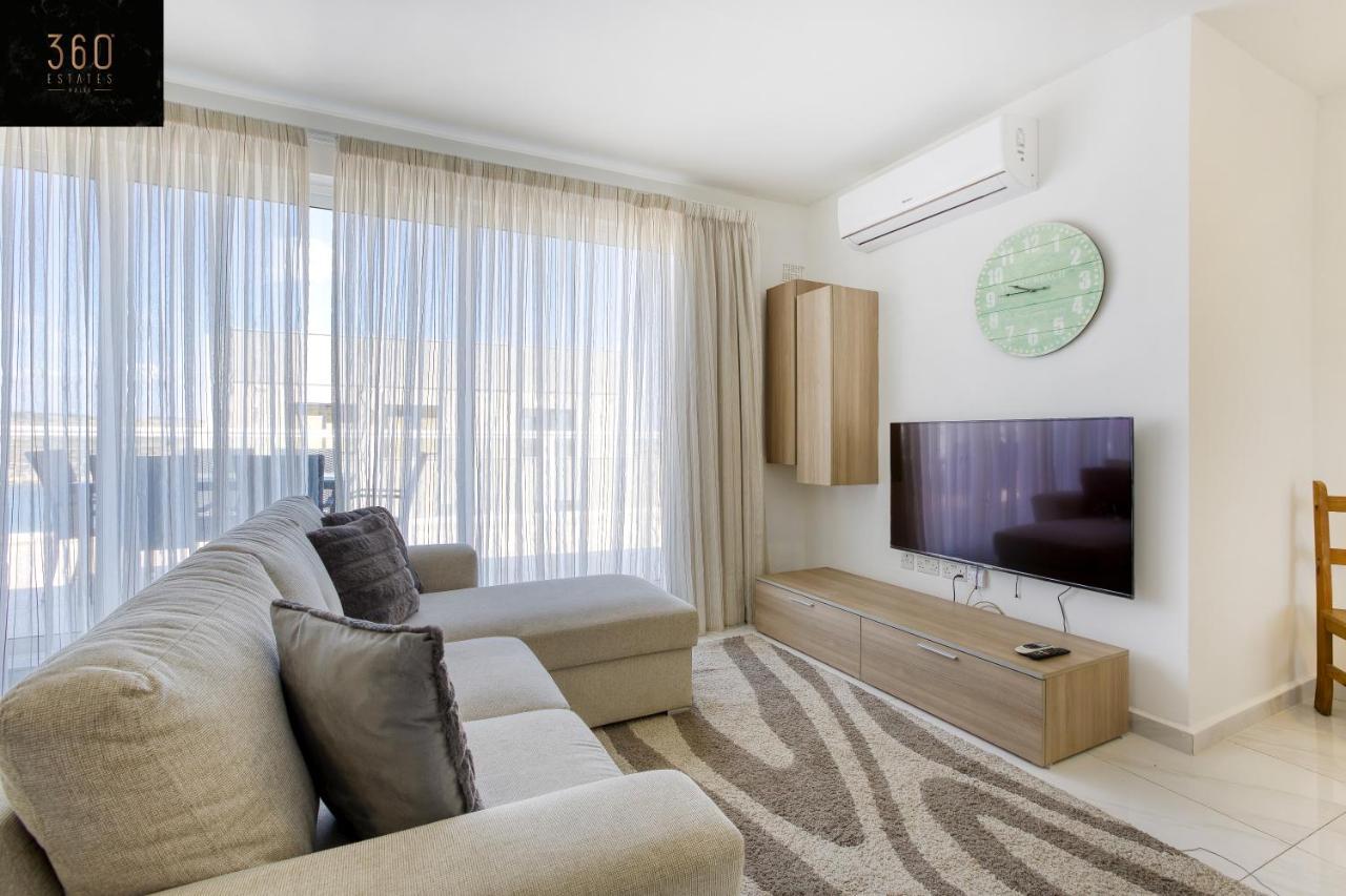 Lux Sea Front Penthouse With Breathtaking Views In St Pauls By 360 Estates Lejlighed San Pawl il-Baħar Eksteriør billede